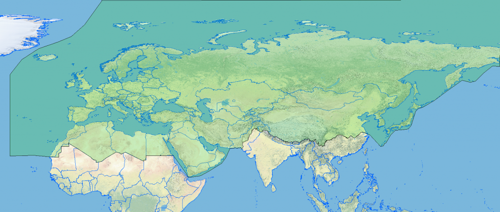 Palaearctic-regionV4 w.countries